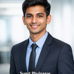 Hi I'm Sumit Phulpagar